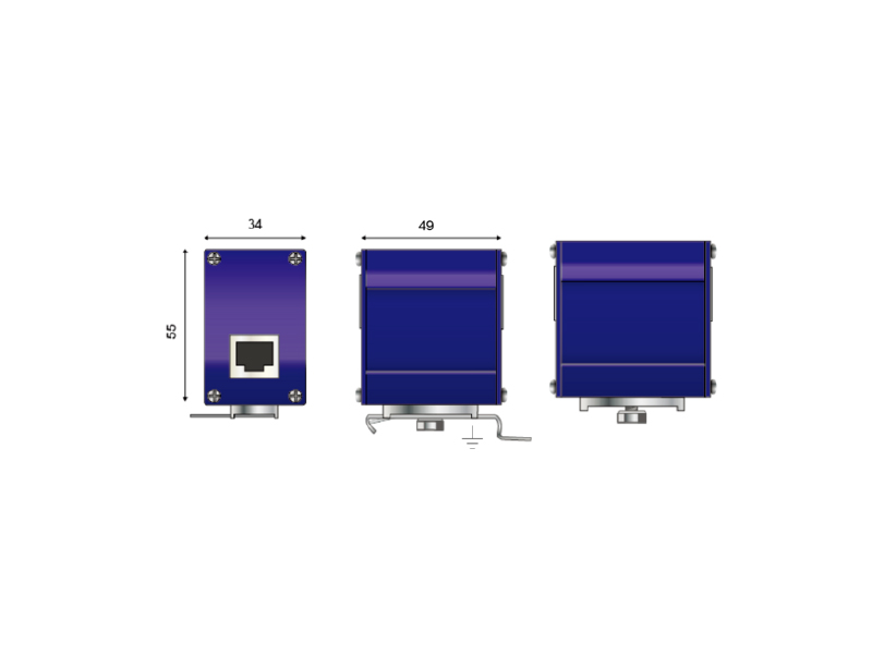 RJ45端口电涌保护器